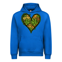 Cobalt pineapple heart Urban Hoodie - Jasminsmagicworld