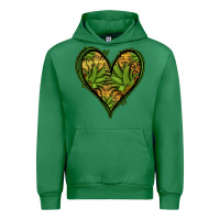 Emerald pineapple heart Urban Hoodie - Jasminsmagicworld