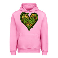 Fuchsia Pink pineapple heart Urban Hoodie - Jasminsmagicworld