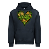 Navy pineapple heart Urban Hoodie - Jasminsmagicworld