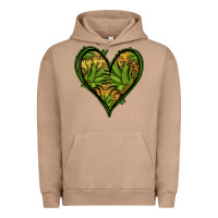 Pigment Burro pineapple heart Urban Hoodie - Jasminsmagicworld