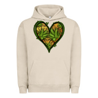 Pigment French Oak pineapple heart Urban Hoodie - Jasminsmagicworld