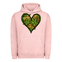 Pigment Salmon pineapple heart Urban Hoodie - Jasminsmagicworld
