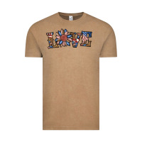 Vintage Coffee love american sunflower Vintage Tee - BundleAndBundleShop