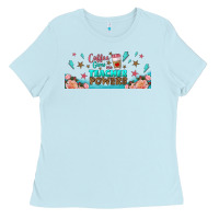 Baby Blue coffe gives me teacher powers libbey glass Ladies Tee - BundleAndBundleShop