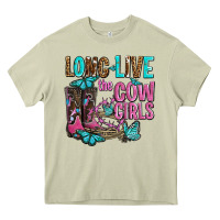 Mossy long live the cowgirls olivia Heavy Core Tee - OliviaCreatesArt
