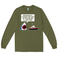 Army Green polite jaws Long Sleeve Tee - artisFamous