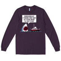 Plum polite jaws Long Sleeve Tee - artisFamous