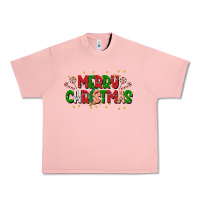Salmon festive merry christmas greeting Urban Heavy Tee - CowhideDigitalArt