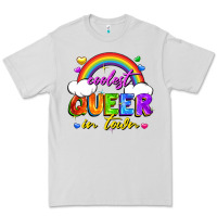 Dove Grey Coolest queer in town Premium Tee - FaDigitalArtStudio