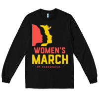 Black women march on washington Long Sleeve Tee - artisFamous