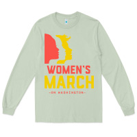 Matcha women march on washington Long Sleeve Tee - artisFamous
