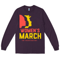 Women March On Washington Long Sleeve Tee | Teevron