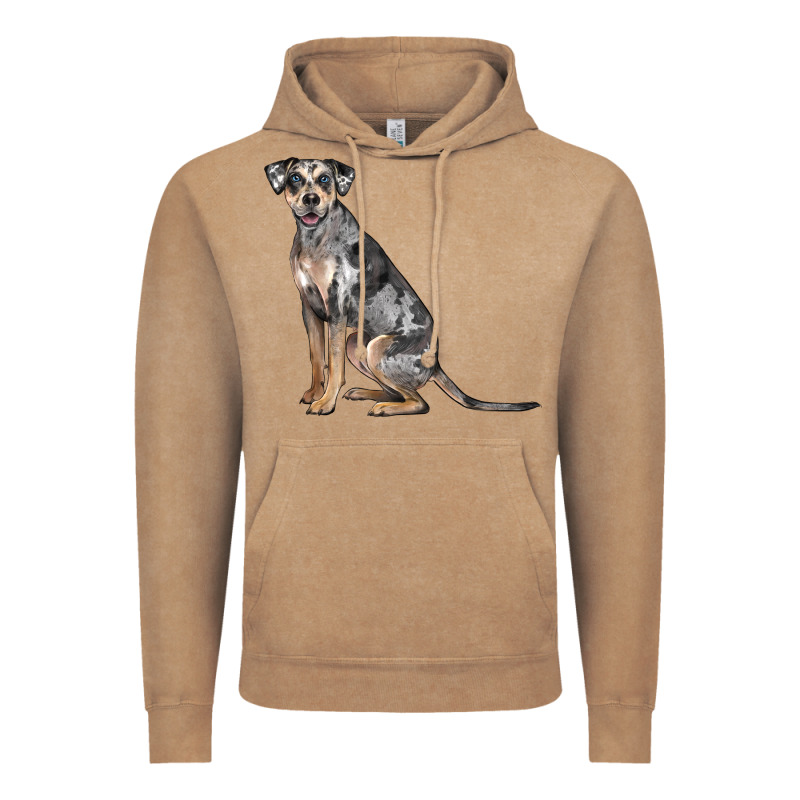 Catahoula Leopard Dog Vintage Hoodie by LillyAllenDesigns | Teevron