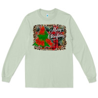 Matcha merry Christmas trees Long Sleeve Tee - CowhideDigitalArt