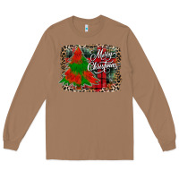 Toasted Coconut merry Christmas trees Long Sleeve Tee - CowhideDigitalArt