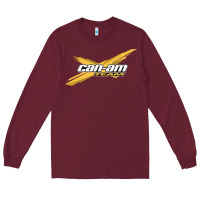 Burgundy can am team Long Sleeve Tee - artisFamous