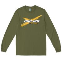 Army Green can am team Long Sleeve Tee - artisFamous