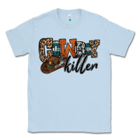 Dusty Blue cowboy killer Classic Tee - OliviaCreatesArt
