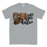 Heather Grey cowboy killer Classic Tee - OliviaCreatesArt