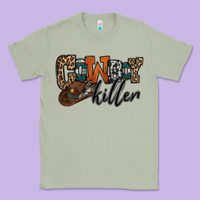 Cowboy Killer Classic Tee Designed By Oliviacreatesart