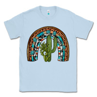 Dusty Blue revize cactus gemstone rainbow Classic Tee - Artiststas
