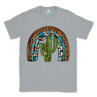 Heather Grey revize cactus gemstone rainbow Classic Tee - Artiststas