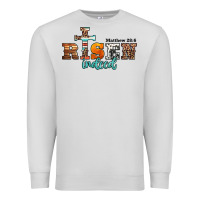 Dove Grey he is risen indeed matthew 28 6 jesus christ easter Premium Sweatshirt - Jasminsmagicworld
