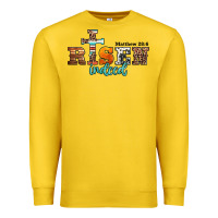 Lemon he is risen indeed matthew 28 6 jesus christ easter Premium Sweatshirt - Jasminsmagicworld