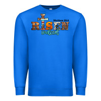 True Royal he is risen indeed matthew 28 6 jesus christ easter Premium Sweatshirt - Jasminsmagicworld