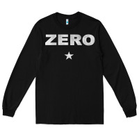 Black zero Long Sleeve Tee - artisFamous