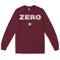 Burgundy zero Long Sleeve Tee - artisFamous