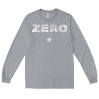 Heather Grey zero Long Sleeve Tee - artisFamous