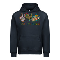 Navy Peace Love Pumkins Urban Hoodie - Jasminsmagicworld