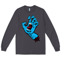 Smoke santacruz screaming hand Long Sleeve Tee - artisFamous