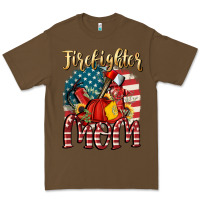 Cacao Firefighter mom Premium Tee - FaDigitalArtStudio
