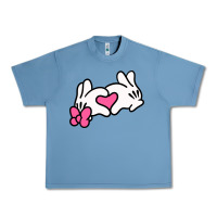 Pebble Blue Minnie Mouse Urban Heavy Tee - CowhideDigitalArt