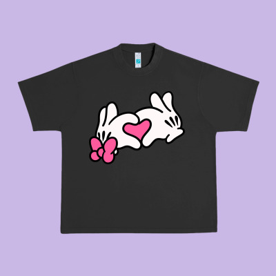 Minnie Mouse Urban Heavy Tee Designed By Cowhidedigitalart