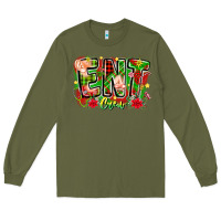Army Green ent crew christmas Long Sleeve Tee - CowhideDigitalArt