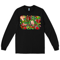 Black ent crew christmas Long Sleeve Tee - CowhideDigitalArt