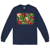 Navy ent crew christmas Long Sleeve Tee - CowhideDigitalArt