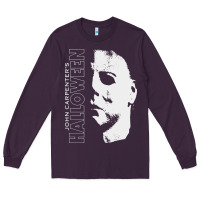 Plum halloween michael myers Long Sleeve Tee - artisFamous