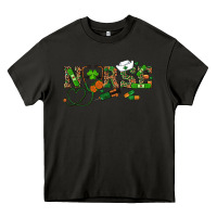 Asphalt st patrick's day nurse Heavy Core Tee - RanaPortraitStore
