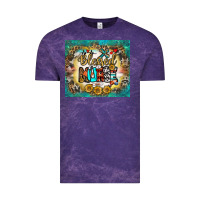 Cloud Purple blessed nurse tumbler Vintage Tee - BundleAndBundleShop