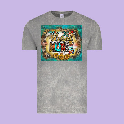 Blessed Nurse Tumbler Vintage Tee Designed By Bundleandbundleshop
