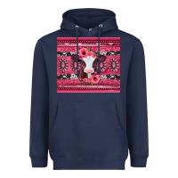Navy pink gemstone baby calf western valentines day Heavyweight Hoodie - Jasminsmagicworld