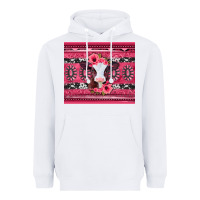 White pink gemstone baby calf western valentines day Heavyweight Hoodie - Jasminsmagicworld