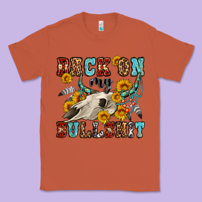 Back On My Bullshit Western Olivia Classic Tee Designed By Oliviacreatesart