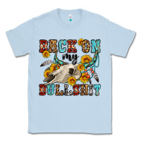 Dusty Blue back on my bullshit western olivia Classic Tee - OliviaCreatesArt