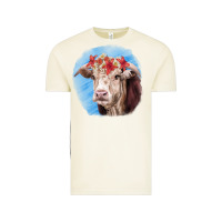 Vintage Arctic Hereford Bull Vintage Tee - RanaPortraitStore